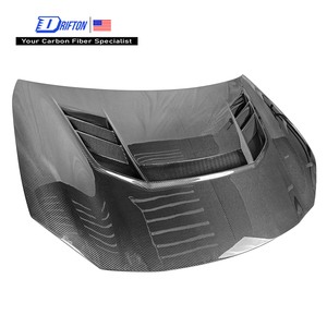 ฝากระโปรงคาร์บอนไฟเบอร์แบบแห้งสไตล์ VRS ใหม่ สำหรับ Subaru BRZ ZD8 Toyota GR86 ZN8 2022-2025 ฝาครอบเครื่องยนต์แบบ Bolt-On สีดำ - Product Image 1
