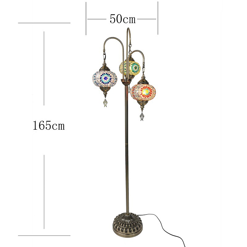Lampadaire couleur orchidée