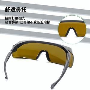 Lunettes de sécurité laser Shenzhen 1064nm, transmittance 20%, monture noire, lunettes de protection pour usage industriel - Product Image 1
