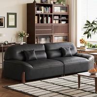 Cloud Couch Übergroßes Sofa, breite und tiefe Sitz couch mit Metallrahmen, Möbels ets für Wohnzimmer, Weiß