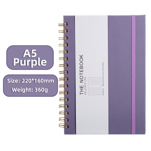 Quaderno <span class=keywords><strong>a</strong></span> <span class=keywords><strong>spirale</strong></span> da regalo, 100 fogli, copertina rigida rinforzata, <span class=keywords><strong>righe</strong></span> orizzontali, blocco note pratico per ufficio e studio - Product Image 6