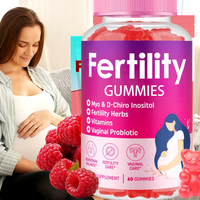 Gummies Probiotiques OEM pour la Conception Féminine, Compléments Multivitaminés pour la Fertilité, Acide Folique, 2 Gummies par Jour, Énergie et Immunité