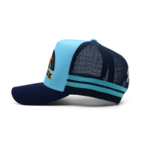 Quantité minimale de commande bas du fabricant Casquette de camionneur à 5 panneaux Sports d'extérieur d'été Casquette de baseball logo Casquettes de camionneur Gorras personnalisées