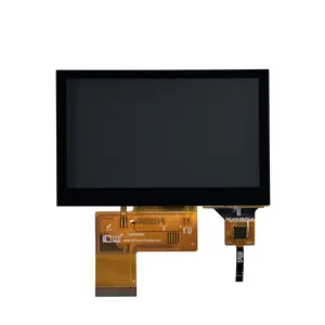 Best-seller display da 4.3 pollici 800*480 TFT con interfaccia RGB 270 CTP nit tutta la visualizzazione GT911 touch driver LCD display touch screen