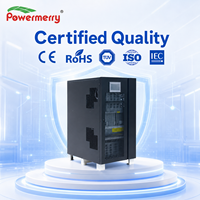 Système d'alimentation sans interruption (ASI) triphasé en ligne Powermerry Industrial 120 kVA 96 kW 380 V avec batterie au plomb-acide pour centre de données, applications médicales et alimentation de secours critique, conforme CE