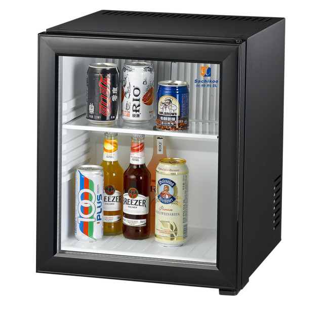 Hot Selling 40L Portable Electric Mini Bar Fridge with Single Door for Hotel Room Compact & Stylish In-Room Use