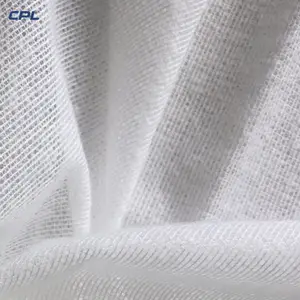 MOQ 2000mts knitted fusible interlining by Environment friendly yarn