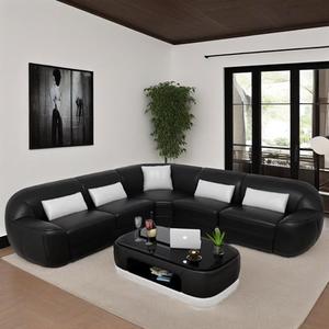 Bộ <span class=keywords><strong>Sofa</strong></span> Da Kiểu Ý Bộ <span class=keywords><strong>Sofa</strong></span> Nội Thất Phòng Khách Sang Trọng Hiện Đại Ghế <span class=keywords><strong>Sofa</strong></span> - Product Image 4