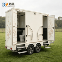 Toilettes de camping mobiles pour caravane, WC portable commercial pour camping-car