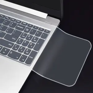 Protetor de silicone transparente para teclado, tampa de silicone em gel para teclado de 12-14 polegadas