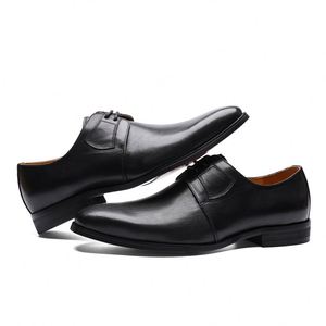 Lace - up Custom Casual <b>Mens</b> Oxford <b>Shoes</b> Genuine Leather - Product Image 2