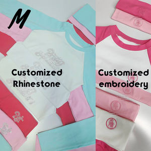 Conjuntos de Mujer, Conjunto de Leggings Acampanados con Cintura Plegable, Diadema, Logotipo Personalizado, Camisetas de Algodón de Alta Calidad, Ropa de Mujer, Conjuntos de 2 Piezas para Descansar - Product Image 3