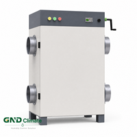 Nouveau déshumidificateur rotatif électrique industriel, équipement d'élimination de l'humidité, capacité 25 kg/h, faible bruit 0-50 dB pour l'air