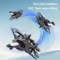 Avion télécommandé RC en mousse EPP, drone de combat avec lumière, avion RC de voltige
