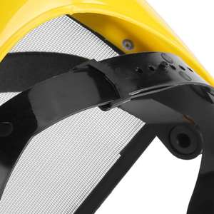 Casque de sécurité pour débroussailleuse tronçonneuse <span class=keywords><strong>tondeuse</strong></span> chapeau de protection visière forestière - Product Image 2