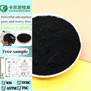 Carbón Activado en Polvo de Alta Pureza, Materiales de Carbón Poroso para Purificación Farmacéutica - Product Image 1