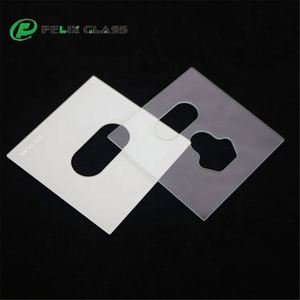 Fourniture directe usine : Interrupteur intelligent en verre, protecteur d'écran en verre trempé Dongguan, plaque de verre pour prise secrète - Product Image 1