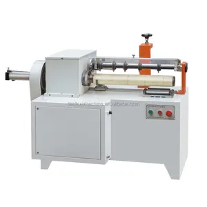 HJ-500 1 3 6 inch Paper Plastic Pipe Cutter Auto Automatic Easy To Operate Core Tube Cutting Machine