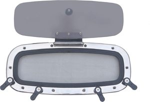 Porche de bateau/trappe de lumière de porte/fenêtre-ouverture <span class=keywords><strong>rectangulaire</strong></span> en acier inoxydable pour bateau/Yacht/nautique/RV - Product Image 6