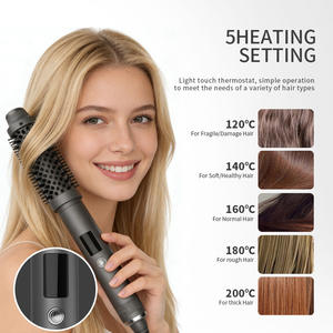 Rizador de Pelo Multifuncional Transfronterizo, Peine Voluminizador, Alisador y Rizador Dual, Estilizador de Pelo Eléctrico PTC - Product Image 4