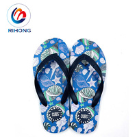 Tongs de plage personnalisées par sublimation Loq Moq, design tendance, sandales d'été pour femmes