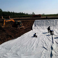 Géotextile non tissé haute densité pour la filtration des canaux d'irrigation agricoles
