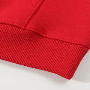 Logo personnalisé de haute qualité épais 100% coton avec polaire enfant en bas âge enfants sweats à capuche pull - Product Image 5