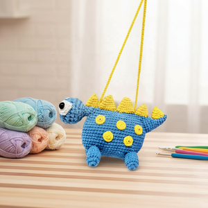 Craft Supply Set DIY Crochet Soft Toys <b>Handmade</b> CE Certification Amigurumi Stuffed Plush Cat Dinosaur Rabbit <b>Doll</b>, Gift for Kids - Product Image 6