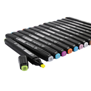 Touchfive Nghệ Thuật Đánh Dấu Thiết Lập 30/40/60/80/108/168 Màu Sắc Rượu Đánh Dấu Manga Phác Thảo Vẽ Mẹo Kép Bút Đánh Dấu - Product Image 4