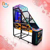 Joy2fun Machine de jeu d'arcade commerciale à monnayeur, tir au basket-ball de rue en intérieur pour le divertissement des centres commerciaux