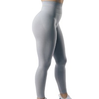 Leggings personnalisés sans couture sur le devant Leggings de yoga avec couture au dos pour femmes