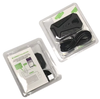 Clavier souris convertisseur de câble de téléphone Android manger du poulet trône