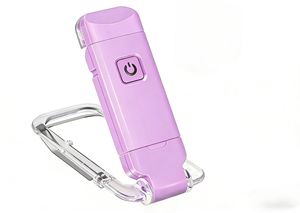 LED USB Rechargeable Book <b>Light</b> Ultralight 200mAh Built in Battery Silicone Adjustable Clip on <b>Light</b> Book <b>Light</b> - Product Image 6