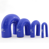 Tuyau coudé en silicone 180 degrés radiateur renforcé haute température et tuyau en silicone turbo pour camion, marine et automobile