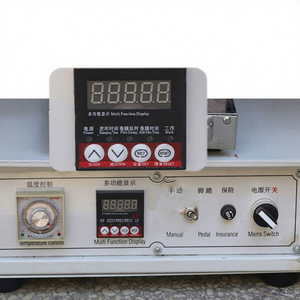 120*90 Semi Automatic Pneumatic Heat Press Letter Hot Foil Stamping Machine for Leather Wood Plastic Card Paper Logo Embossing - Product Image 2