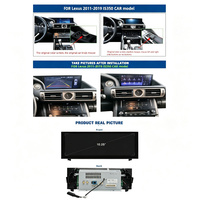 Autoradio GPS 10,25 pouces avec écran partagé, aide au recul, Carplay et Android Auto pour Lexus IS 2013-2017