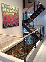 Garde-corps en câble pour escalier YL, garde-corps en acier inoxydable à bas prix