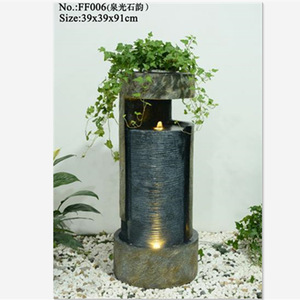 Fontaine murale <span class=keywords><strong>d</strong></span>'extérieur de style européen, grande, en résine, pour table, <span class=keywords><strong>d</strong></span>écoration intérieure et extérieure, jardin, maison - Product Image 2