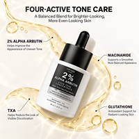 Soin de la peau OEM, taches brunes, anti-âge, acide hyaluronique, niacinamide, vitamine C et E, soin du visage, blanchiment de la peau, sérum à l'alpha-arbutine