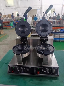 Máquina de hamburguesas UFO con revestimiento antiadherente, máquina de prensa Panini de Gelato de placas dobles - Product Image 4