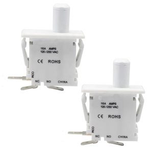 Interruptor de Puerta Momentáneo con Botón de Presión Tipo Cereza, Normalmente Cerrado y Autobloqueante - Product Image 2
