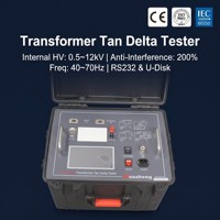 Dispositivo de Prueba de Aislamiento de Cables Eléctricos con Interfaz RS232 de Alta Precisión, Probador Digital Tan Delta, Huazheng Electric OEM