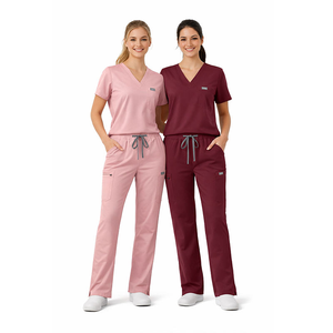 Divisa Medica Personalizzata per Donne, Traspirante, Elasticizzata in 4 Direzioni, Uniforme da Infermiera, Supporto OEM, Set Ospedaliero Premium Durevole - Product Image 5