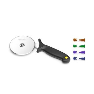 HENDI Rotella Tagliapizza Nera 230mm, Attrezzatura da Forno di Qualità e Durata - Product Image 1