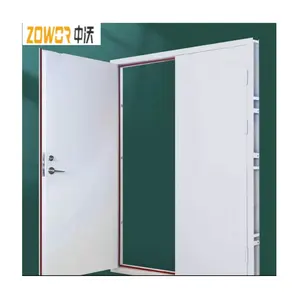 China Manufacturer Indoor Safe Double Leaf Metal Fireproof Door