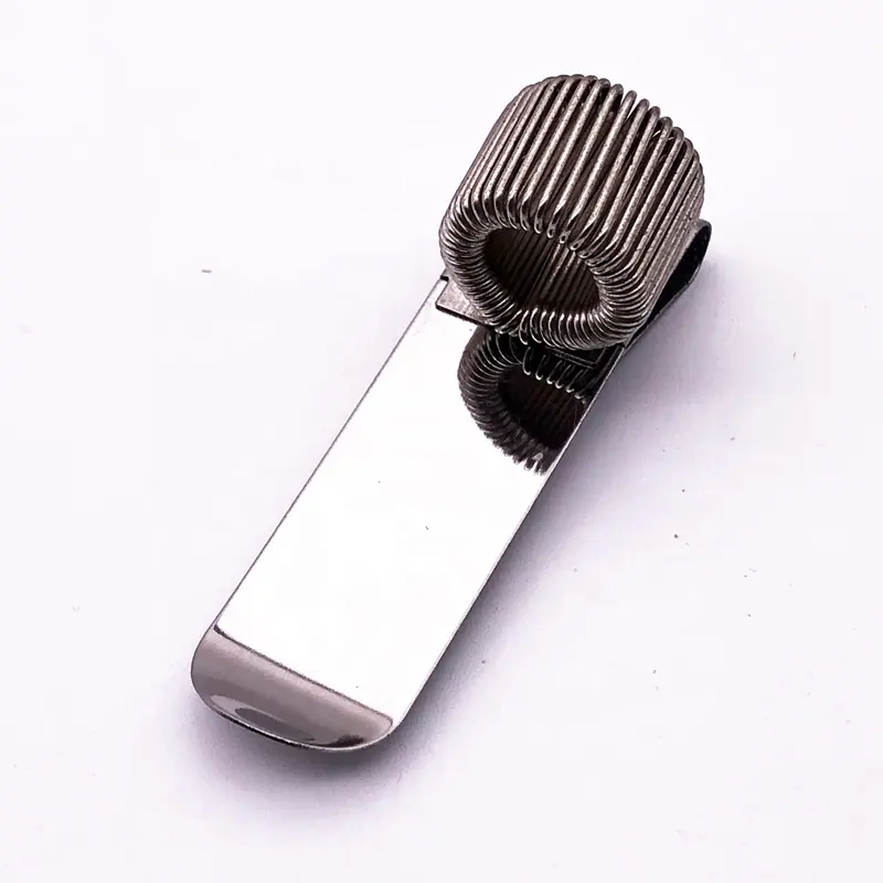 Metal Stainless Steel Clipboard Pencil Holder Spring Metal Clip Pen Holder