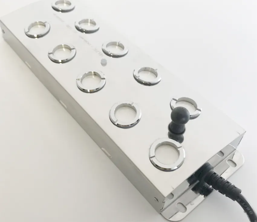 7L/Hr paslanmaz çelik nemlendirici parçası 10 kafa ultrasonik nemlendirici sisleyici Mist Maker Misting sistemi