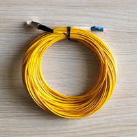 Kabel Patch Fiber Optik Single Mode Simplex LC/UPC-FC/UPC LSZH Jacket Panjang Dapat Disesuaikan Harga Pabrik FTTH G657A1