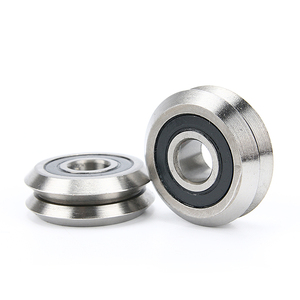 Miniatur V-Nut-Lager V623ZZ Doppelt Abgeschirmtes Kugellager für Schienensysteme und Linearbewegungssysteme <span class=keywords><strong>3</strong></span>*12*4mm (2,8*1,1mm) - Product Image 2