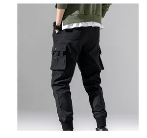 I-0277 Vente en gros de pantalons fins pour hommes, pantalons longs tendance, pantalons cargo, pantalons décontractés multi-poches pour hommes - Product Image 3